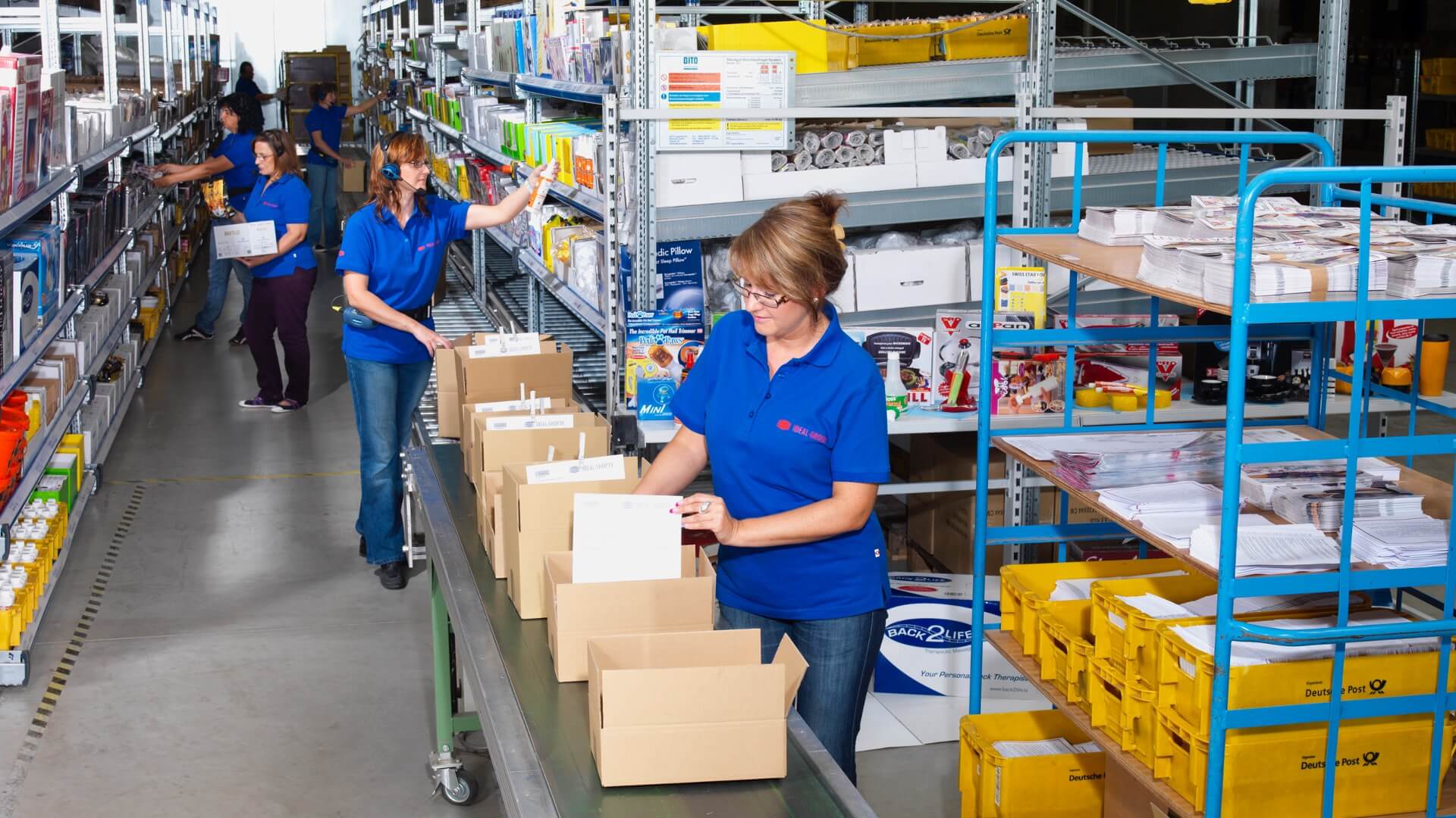 Kommissionierung und Verpackung - Effiziente Logistik für Ihr Unternehmen